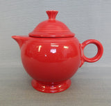 Fiesta Persimmon Tea Pot with Lid