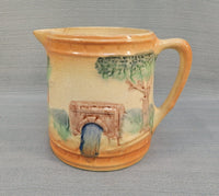 Early Roseville Bridge Pitcher