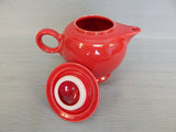 Fiesta Persimmon Tea Pot with Lid