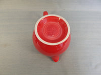 Pre-1986 Fiesta Persimmon Tea Pot with Lid