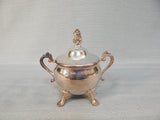 Gorham "Newport" Silver Plate Sugar and Creamer