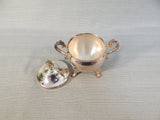 Gorham "Newport" Silver Plate Sugar and Creamer