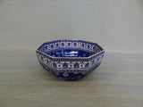 Vintage Blue Shelley Cloisello Ware Bowl