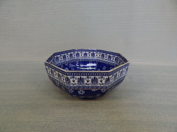 Vintage Blue Shelley Cloisello Ware Bowl