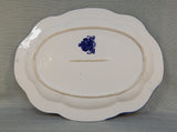 Victoria Ware Ironstone Flow Blue 19" Oval Platter