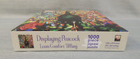 1000 Piece Displaying Peacock by Tiffany Puzzle- Certified Complete!