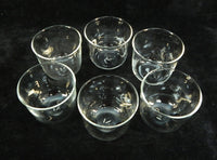 Modern Glass Tumblers - Set of 6