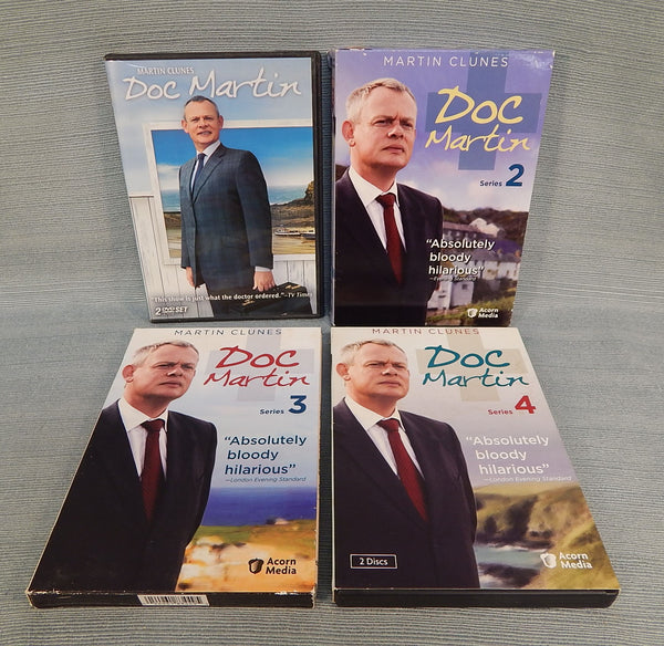 Doc Martin (Martin Clunes) - Seasons 1, 2, 3 & 4 - DVD