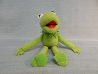 Vintage 1989 Kermit Plush Toy - Very Good Condition