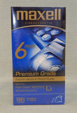 Maxell T-120 Premium Grade Videocassettes - Lot of 5 - Brand New!