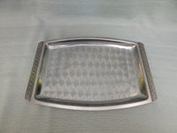 Vintage MCM Stainless Steel Trays - Set of 3