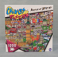 1000 Piece Touchdown in London Town Fazzino Puzzle - Certified Complete!