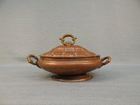 Decorative Copper Bowls with Lids - Set of 2