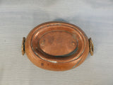 Decorative Copper Bowls with Lids - Set of 2