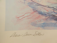 The Carousel, Savannah Print by Sharon Saseen Dillon, 1983