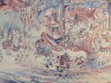 The Carousel, Savannah Print by Sharon Saseen Dillon, 1983