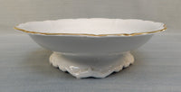 Haviland Bavaria Porcelain Footed Fruit Bowl