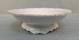 Haviland Bavaria Porcelain Footed Fruit Bowl