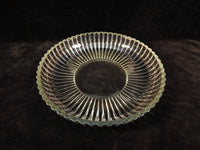 Vintage Ribbed Glass Dish/Platter