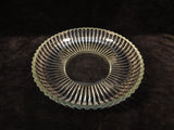 Vintage Ribbed Glass Dish/Platter