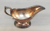 Vintage Silver Plated Gravy Boat