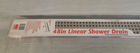 48" QuARTz Plus Linear Shower Drain - Brand New!