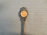 Set of 6 Collectible Souvenir Demitasse Spoons