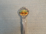 Set of 6 Collectible Souvenir Demitasse Spoons