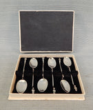 Japanese Sterling Silver Demitasse Spoons - Set of 6