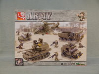 Sluban Army Ground Forces Joint Attack Building Blocks - Brand New!