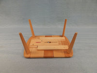 1950s Strombecker Dollhouse Table with Leaf and 4 Chairs