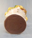 1967 Universal Statuary Corp. Chalkware Fruit Centerpiece