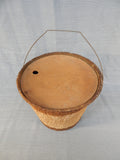 Antique Paper Mache Minnow Bucket