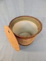 Antique Paper Mache Minnow Bucket