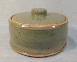 Handmade Stoneware Lidded Bowl