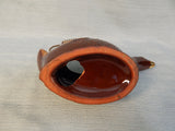 Vintage Redware Glazed Duck Tea Service Set