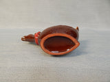 Vintage Redware Glazed Duck Tea Service Set