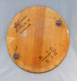 Jack Daniel Distillery Whiskey Barrel Lid Tray
