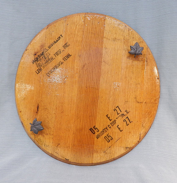 Jack Daniel Distillery Whiskey Barrel Lid Tray
