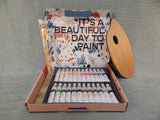 Cate Paper Co. Acrylic Painting Kit - Brand New!