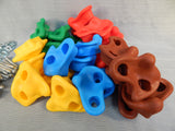 TopNew 25-Piece Rock Climbing Holds with Installation Hardware - Like New!