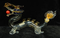 Whimsical Glass Dragon Decanter