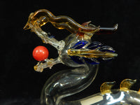 Whimsical Glass Dragon Decanter