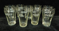 Vintage 1970s Coca-Cola Fountain Glasses - Set of 10