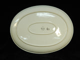 Large White China Platter