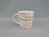 Pair of Starbucks "Good Morning" Coffee Mugs