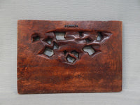 Hand-Carved Hardwood - African Tribal Village Scene