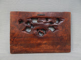 Hand-Carved Hardwood - African Tribal Village Scene