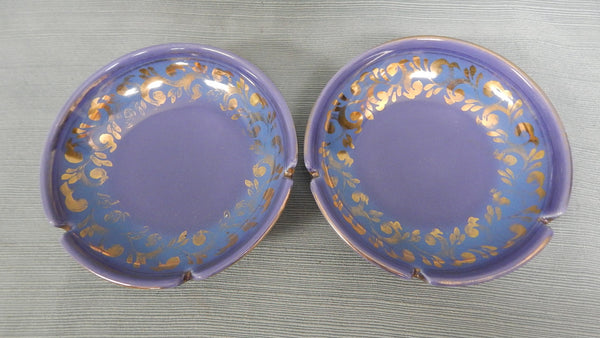 Pair of Vee Jackson Pottery Ashtrays