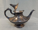 Reed & Barton Art Nouveau Silver Plate Teapot